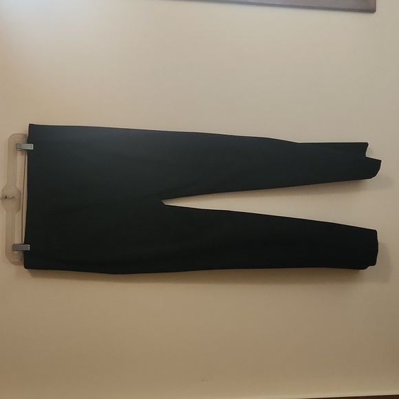 Black Talbots Curvy Size 10 Straight Leg Dress Pant with Side zipper - Picture 4 of 7